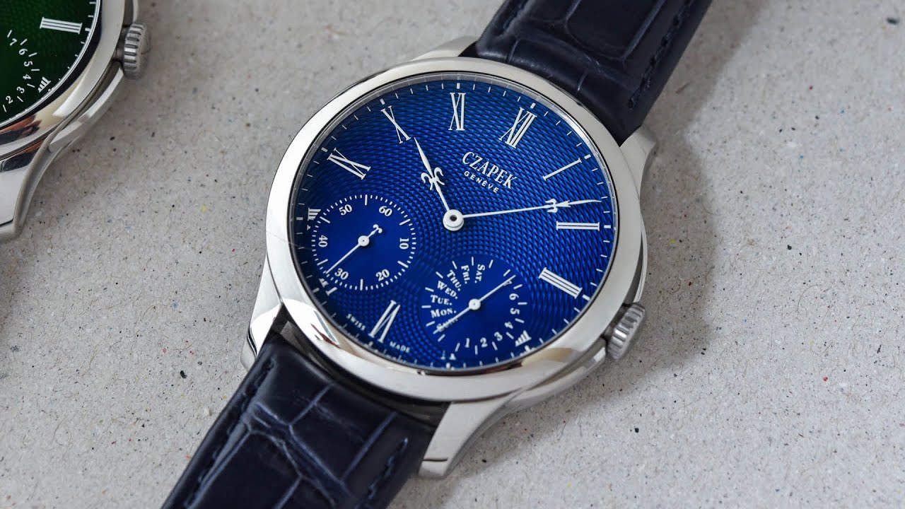 CZAPEK QUAI DES BERGUES SAPPHIRE Blue S